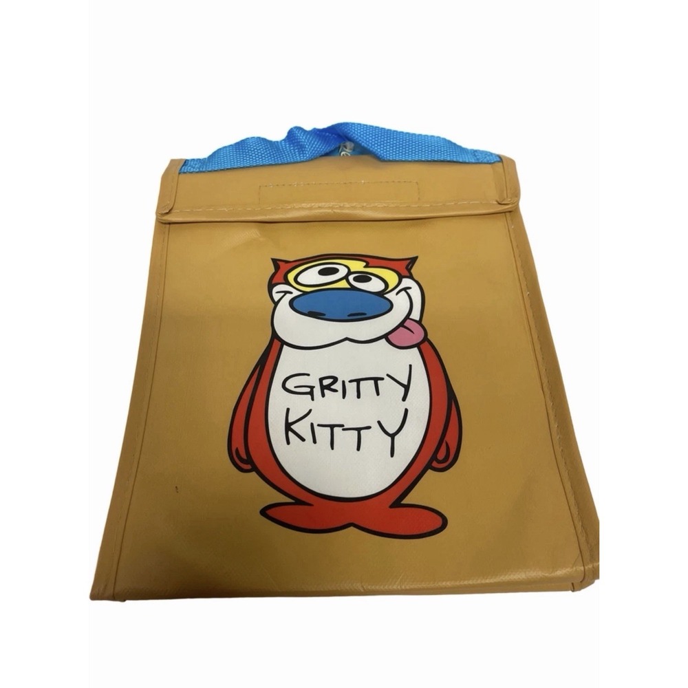 Ren & Stimpy Show Gritty Kitty Insulted‎ Lunch Bag The Nick Box Nickelodeon